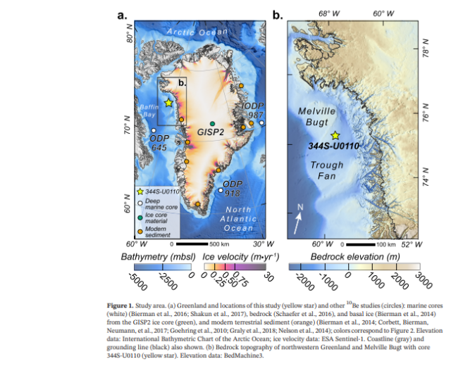 The Northwestern Greenland Ice Sheet During The EarlyPleistocene Was ...